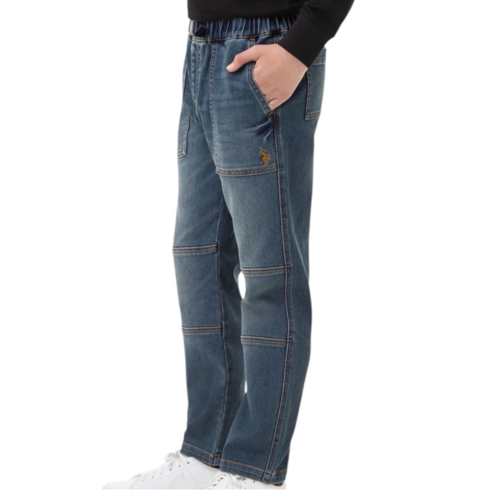 U.S. Polo Assn. Boys Utility Buckle Pant, Sizes XXL